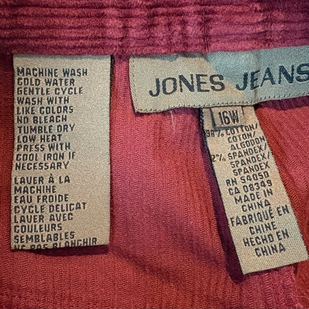Jones New York Corduroy Trousers - Picture 7 of 8